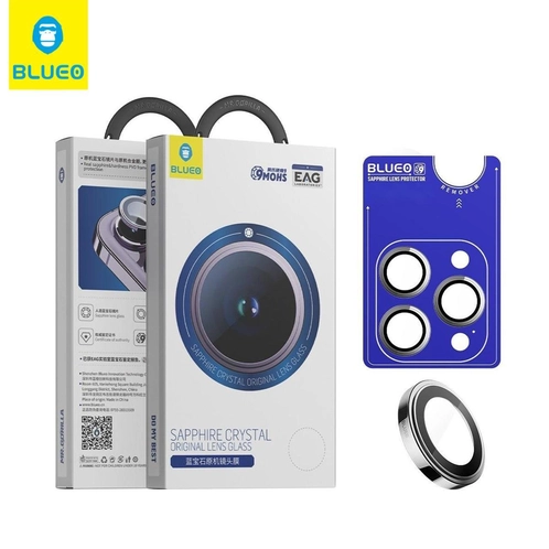 BLUEO Sapphire Lens iPhone 15 Pro / 16 Pro / 15 Pro Max / 16 Pro Max 9 Mohs Kristal
