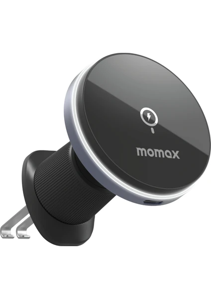 Momax Q.mag Mount 5 15W Magnetic Wireless Şarjlı Araç Telefon Tutucu