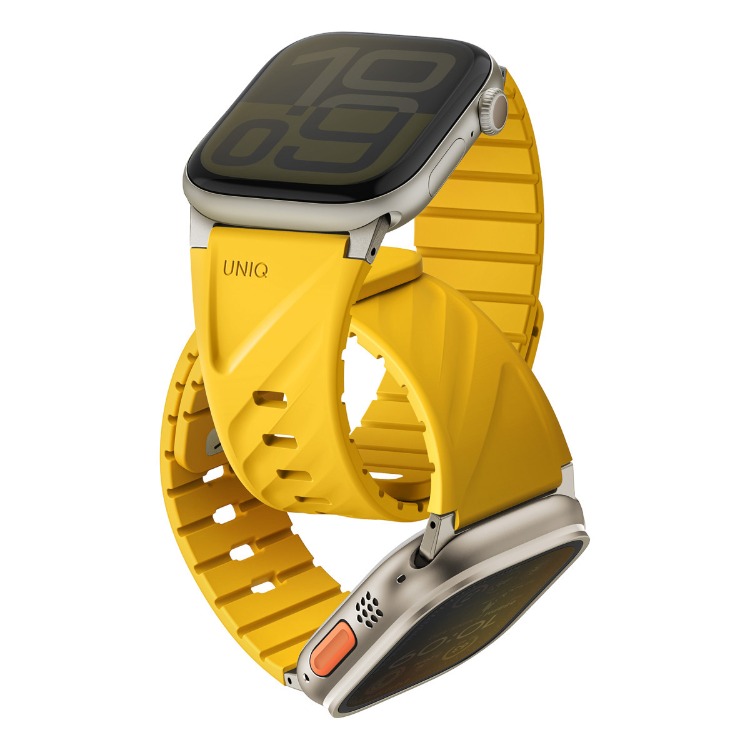 Uniq Watch Ultra 49mm Fluo Manyetik Kordon - Sarı