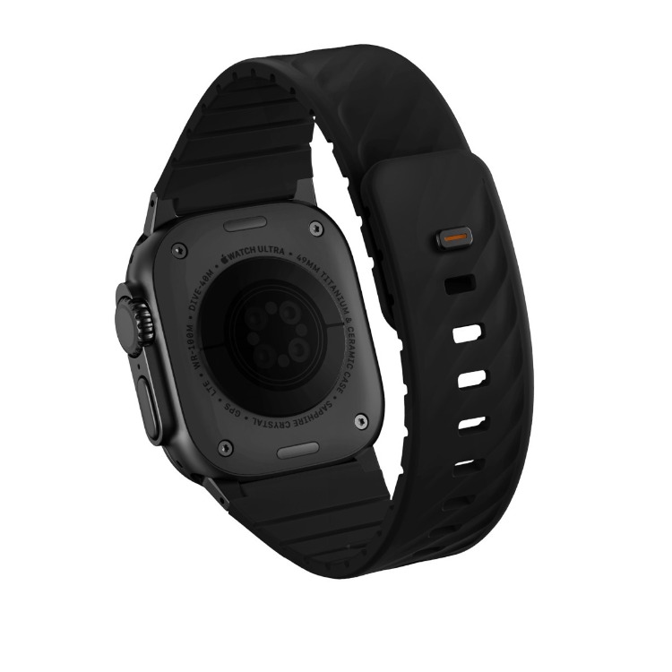 Uniq Watch Ultra 49mm Fluo Manyetik Kordon - Siyah