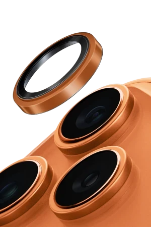 Uniq iPhone 17 Pro / 17 Pro Max Optix Çelik Çerçeveli Sapphire Kamera Lens Koruyucu