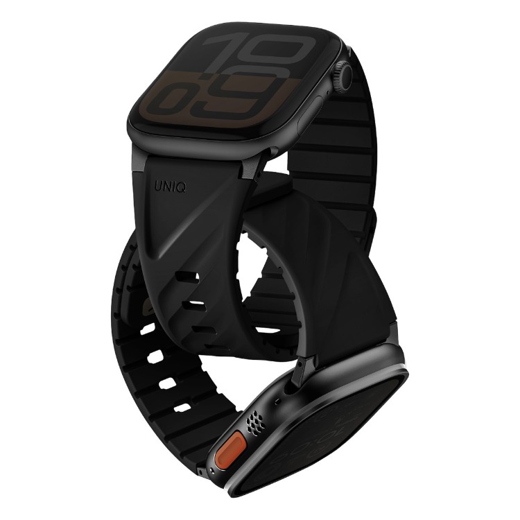 Uniq Watch Ultra 49mm Fluo Manyetik Kordon - Siyah