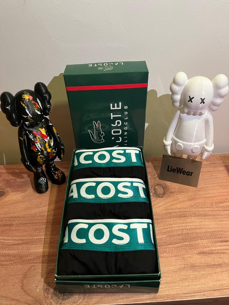 Lacoste 3’lü Premium Baxer
