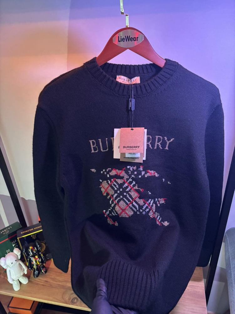 BURBERRY Örme Tiriko Kazak