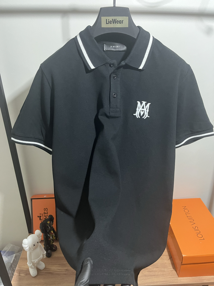 Amiri Premium Polo Yaka T-Shirt