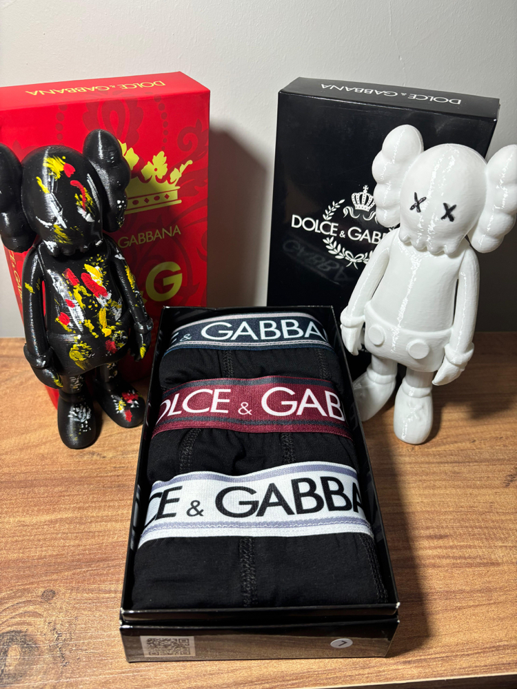 DOLCE&GABBANA 3’lü Premium Baxer Set