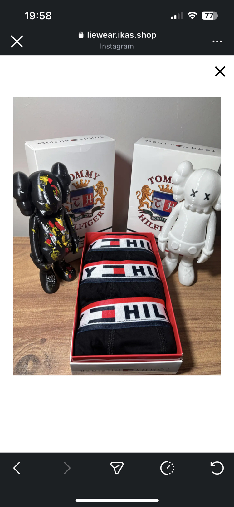 Tommy Hilfiger 3’lü Premium Baxer