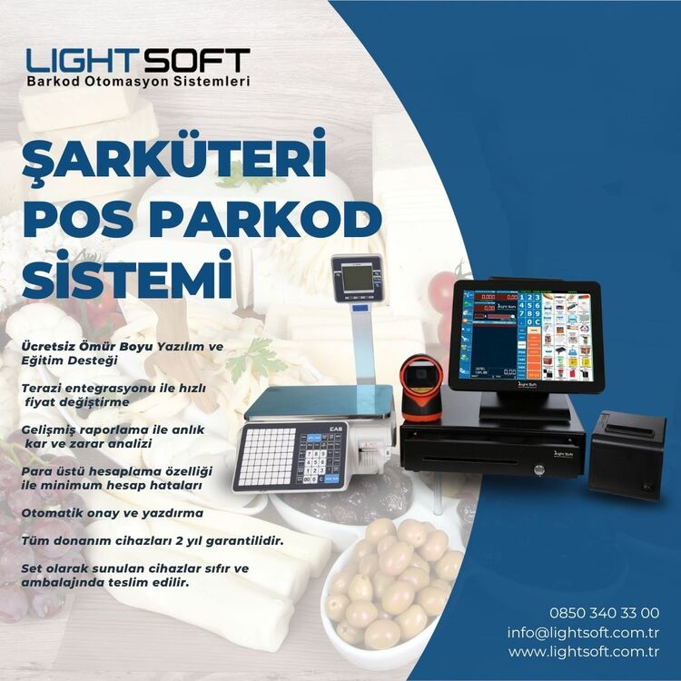 ŞARKÜTERİ POS BARKOD SİSTEMİ