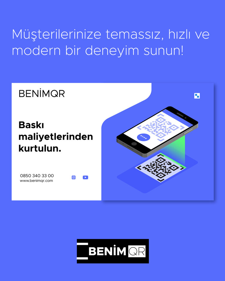 BENİM QR MENÜ (YILLIK)