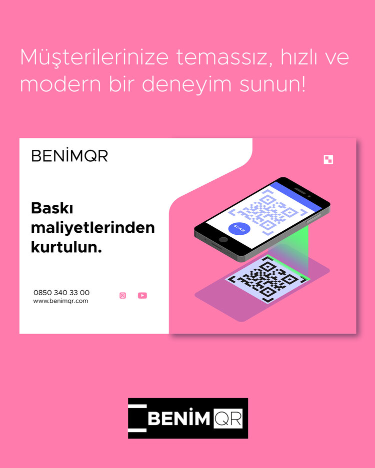 BENİM QR MENÜ (YILLIK)
