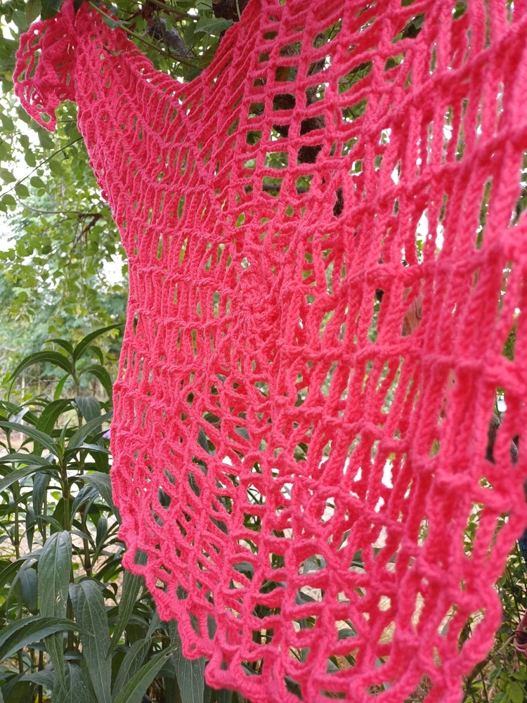 Örümcek Ağı Bluz (Pink)