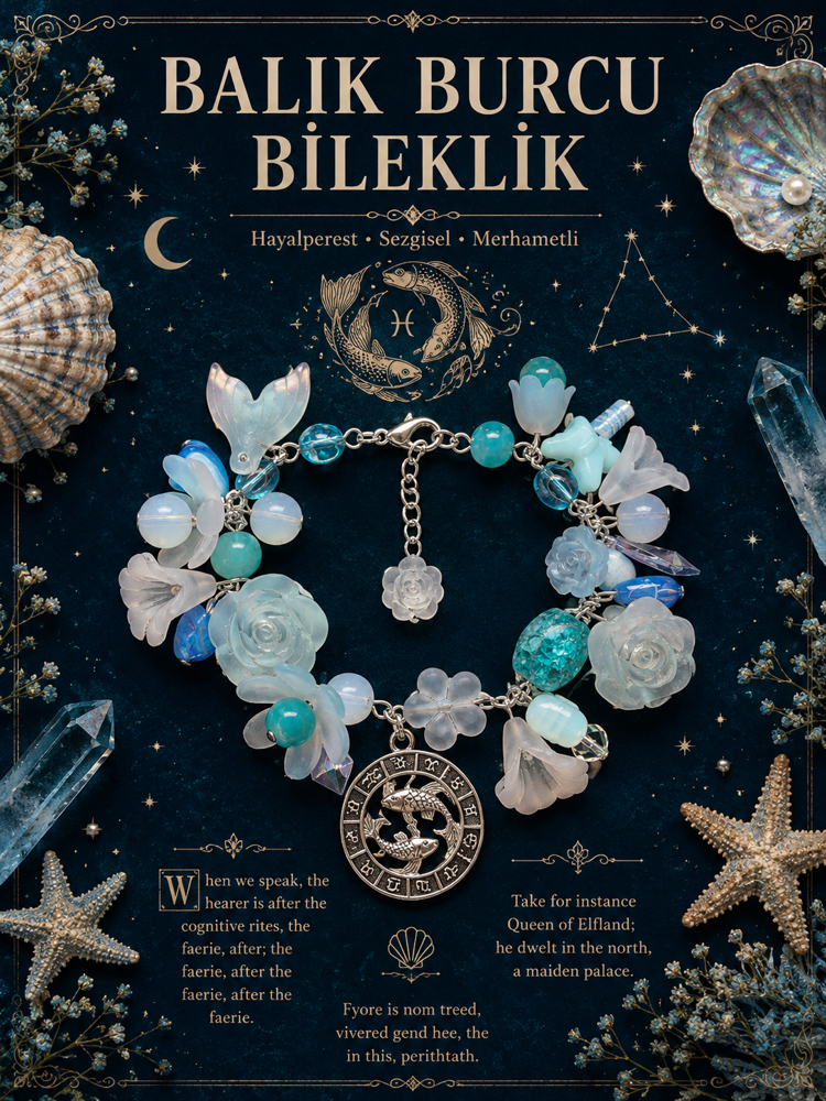 Balık Burcu Bileklik