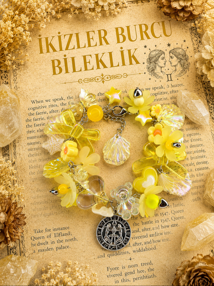 İkizler Burcu Bileklik