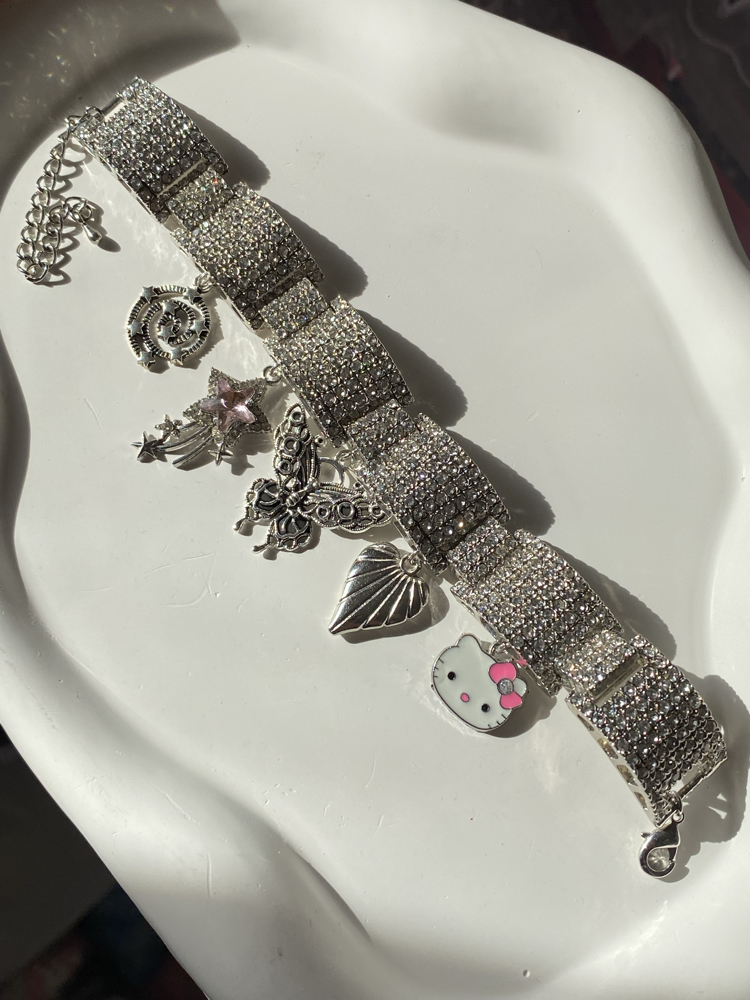 Çelik Hello Kitty Bileklik
