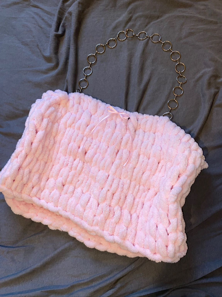 Coquette peluş crop