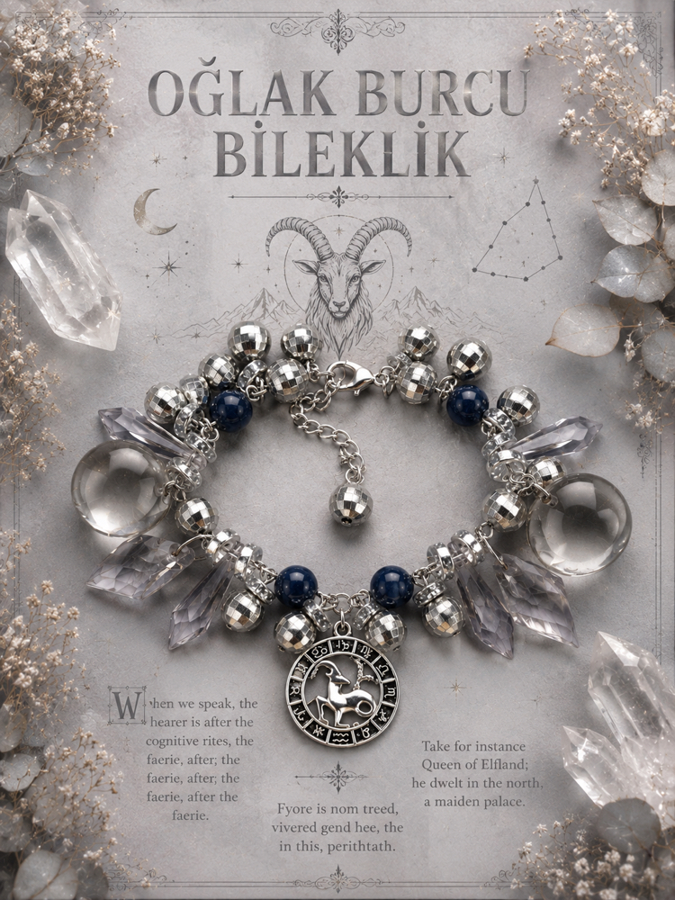 Oğlak Burcu Bileklik