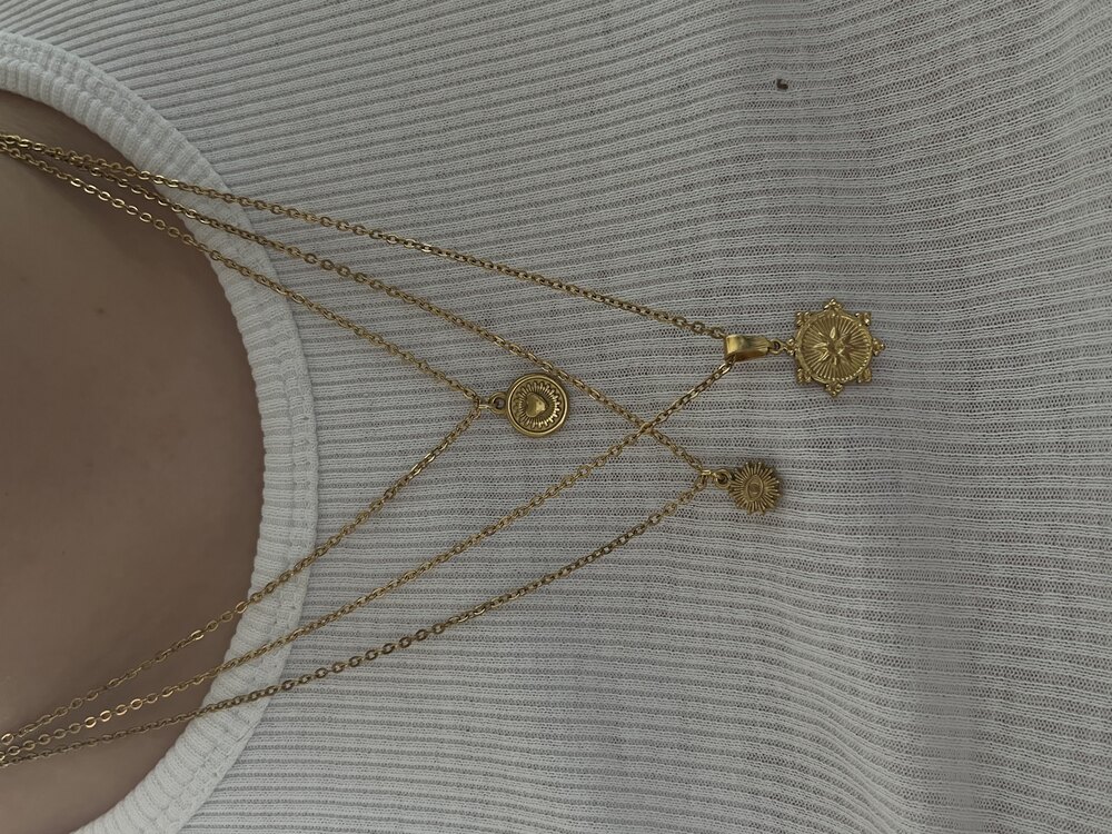 Mini Yıldızlı Göz Kolye