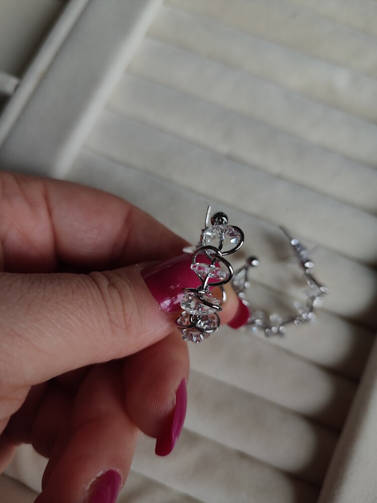 Silver Sarmaşık Küpe