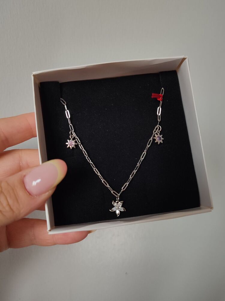 Şans Charm Kolye / Silver