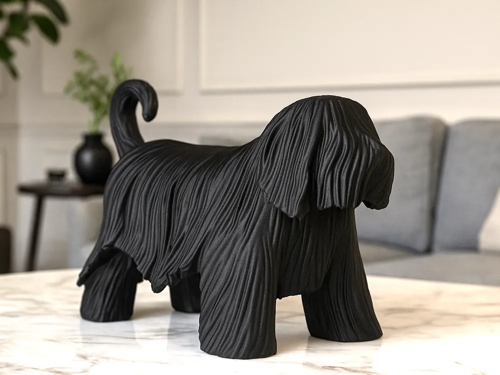 Minimalist Komador Köpek