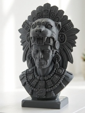 Jaguar Başlıklı İnka Savaşçıso