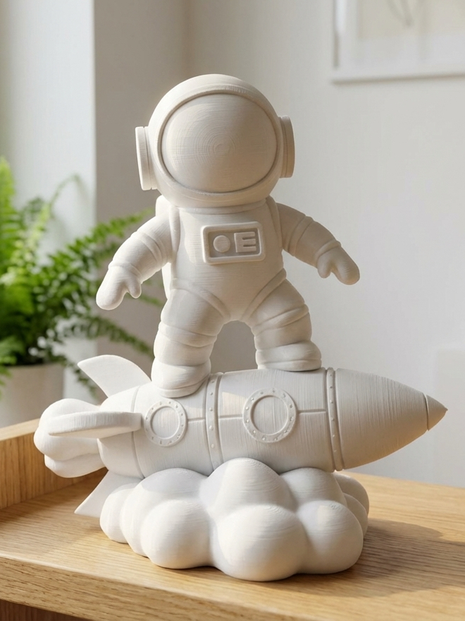 Roket Üzerindeki Astronot