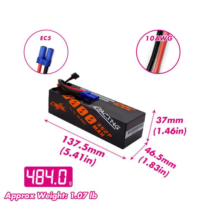  CNHL Racing Series 5600mAh 11.1V 3S2P 120C