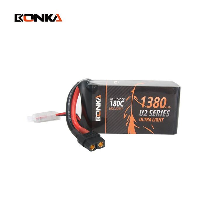 Bonka Power Ultralight 1380mAh 6S 180C