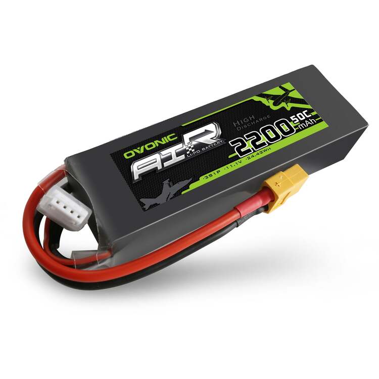 Stokta Ovonic 3S LiPo Battery 2200mAh 50C 11.1V with XT60 Plug