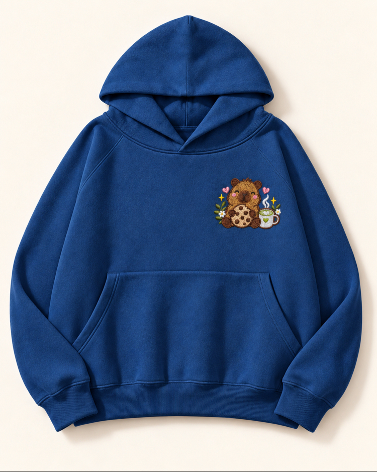 Capybara Matcha ve Cookie Sweatshirt (unisex)