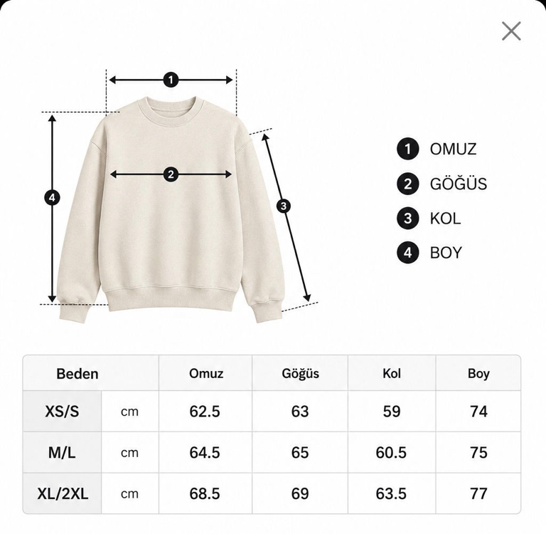 Evcil Hayvan Nakışlı Sweatshirt (kapüşonsuz)