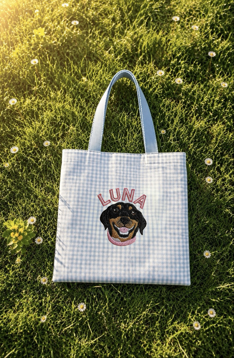 Evcil Hayvan Nakışlı Tote Bag
