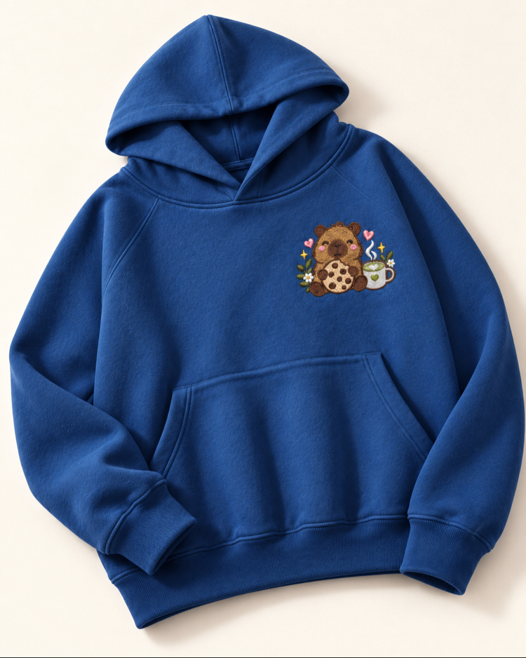 Capybara Matcha ve Cookie Sweatshirt (unisex)