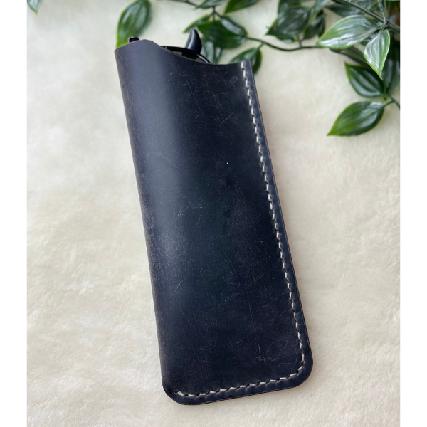 Cushy Sunglesses Case / Gri Crazy Leather