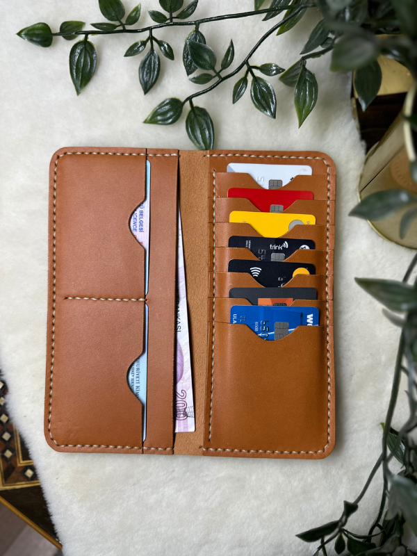 Lithe Long Wallet / Taba Vegetal Leather