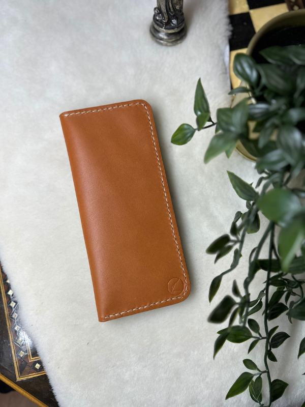 Lithe Long Wallet / Taba Vegetal Leather