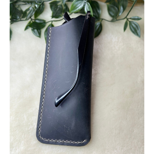 Cushy Sunglesses Case / Gri Crazy Leather