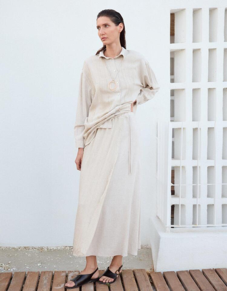QOOQ Çakıl Gömlek