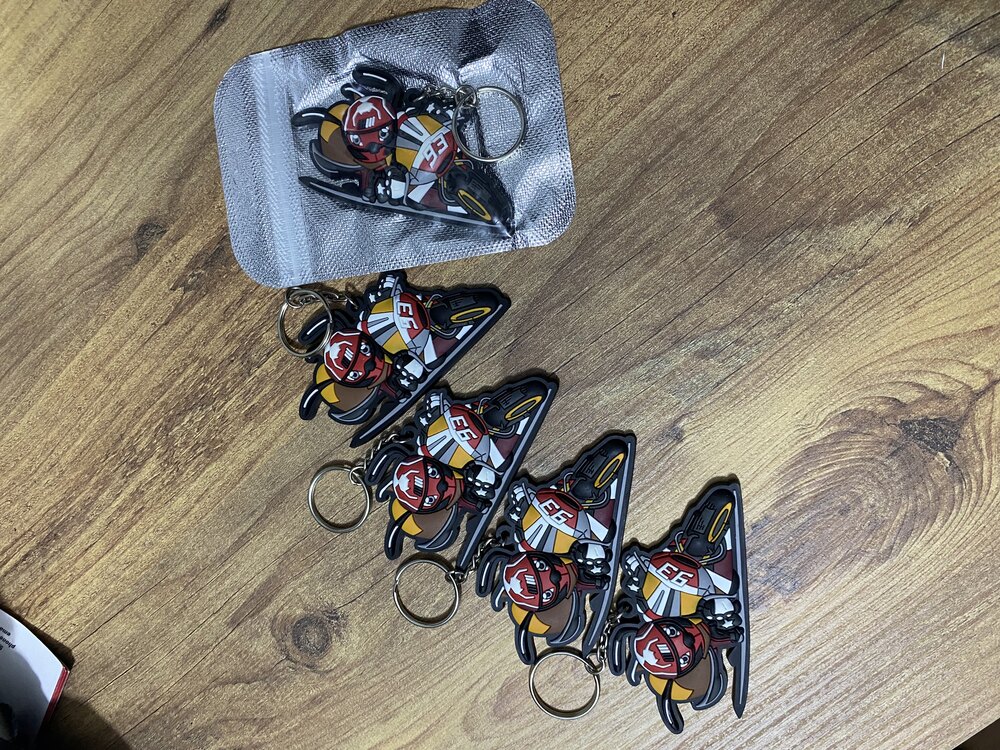 Motosiklet Repsol 3D PVC Anahtarlık