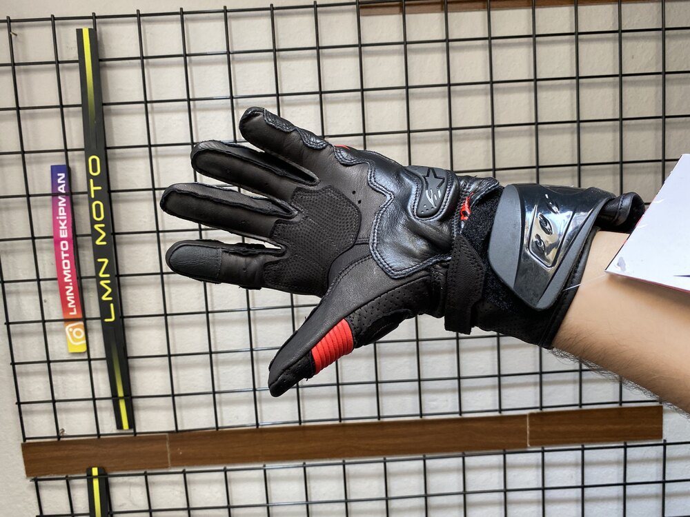 Alpinestars GP PRO R3 Kırmızı Deri Eldiven 