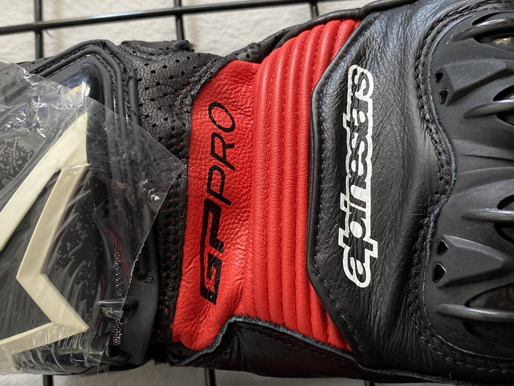 Alpinestars GP PRO R3 Kırmızı Deri Eldiven 