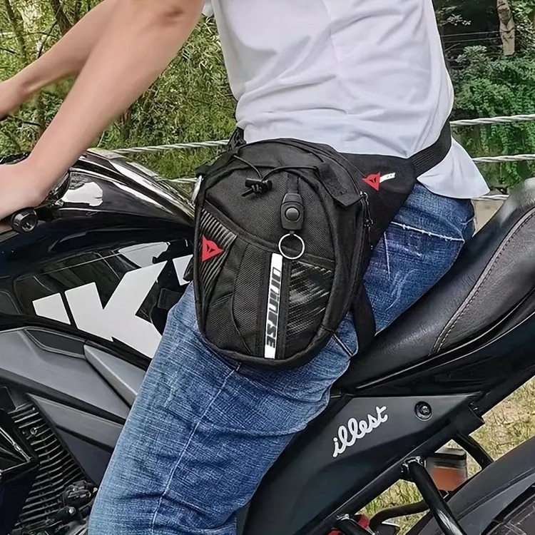 Dainese Karbon Detaylı Bacak Çantası