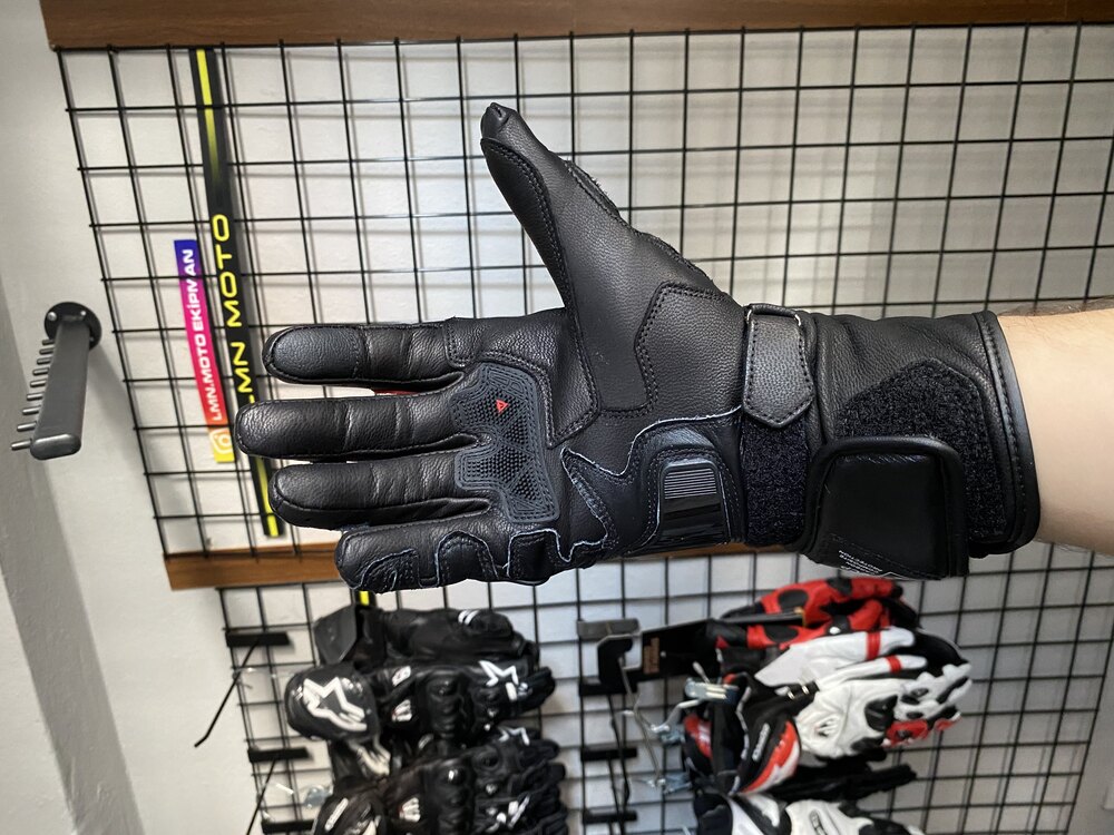 Dainese Druid 4 Lava Red Deri Eldiven 