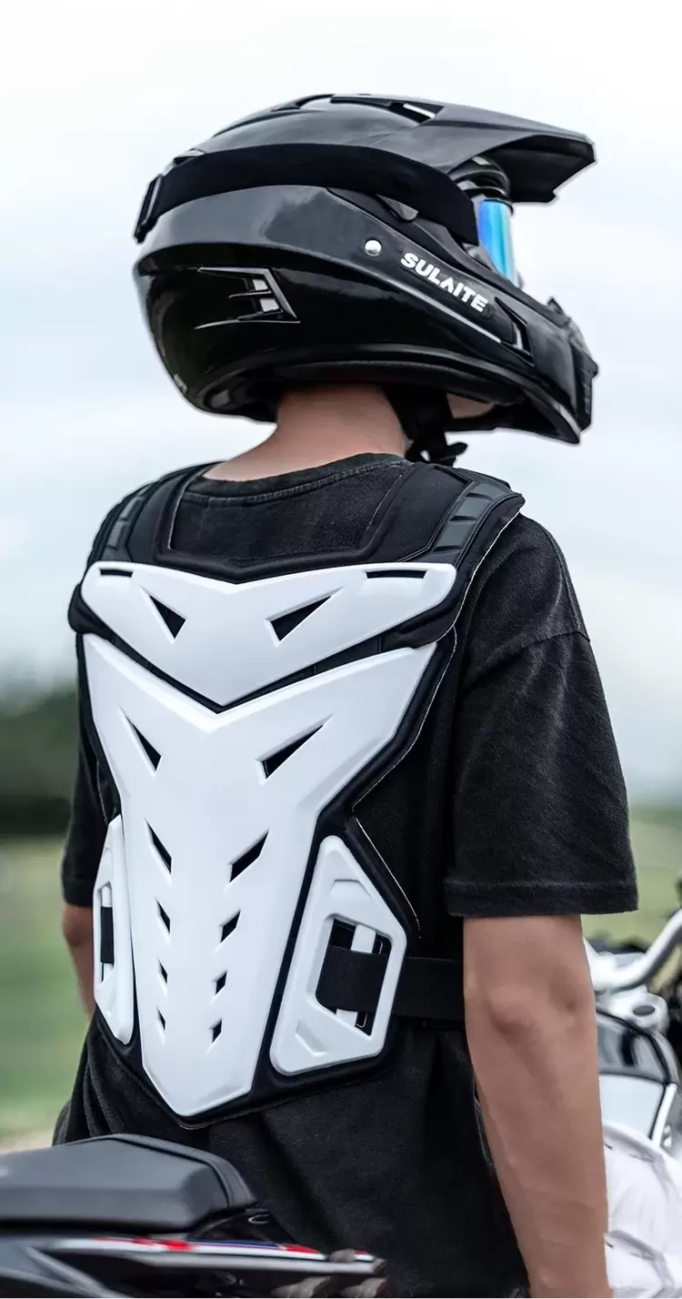 Beyaz Body Armor Tam Koruma | Göğüs | Sırt | Böbrek Korumalı 