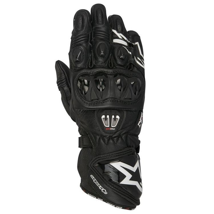 Alpinestars GP PRO R2 Bilekli Deri Eldiven Siyah