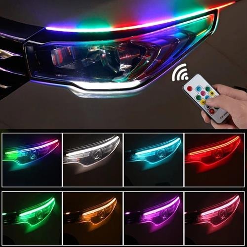 Kumandalı Far Üstü Kayan Led Rgb Kumandalı Far Üstü Kayan Led Rgb
