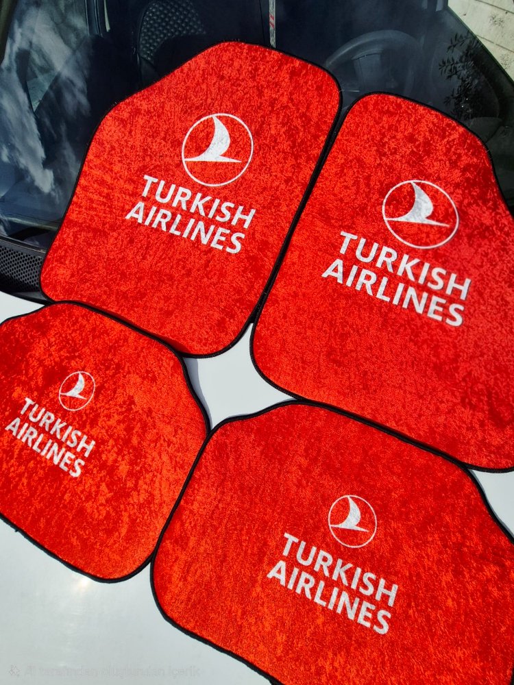 TÜRK HAVA YOLLARI 4 PARÇA HALI PASPAS