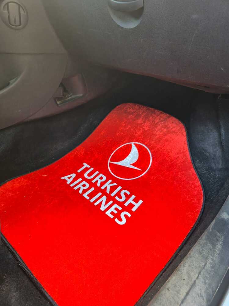 TÜRK HAVA YOLLARI 4 PARÇA HALI PASPAS