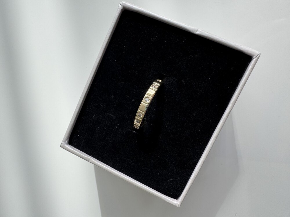 Chopi Gold Taşlı Yüzük