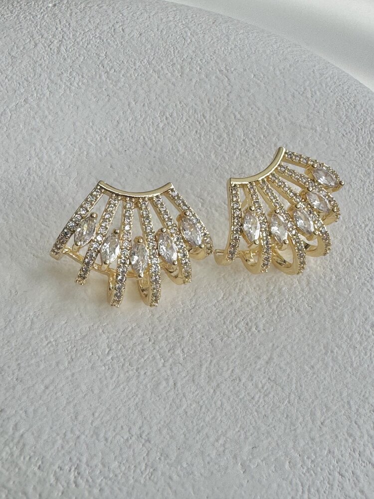 Diamond Çoklu Küpe 